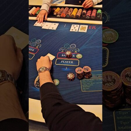 $1K Baccarat Action at Palazzo High Limit Tables!