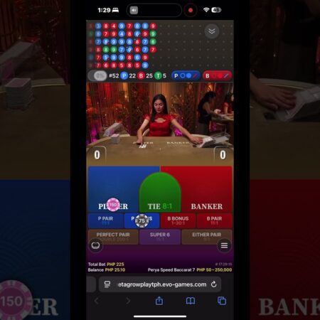 Maximize Your Winnings: Bet ₱225 to ₱1,150 in One Hand of Baccarat!