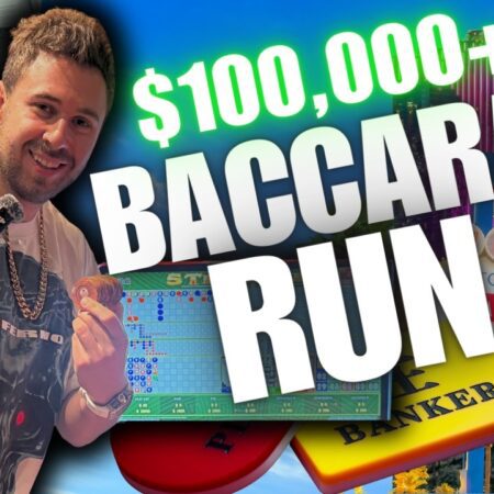 $100,000 Baccarat Winning Streak: The Ultimate High-Stakes Experience!