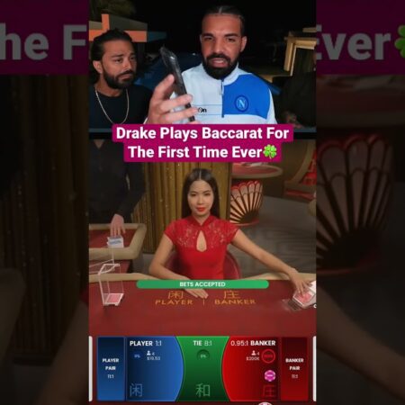 Drake’s Epic Baccarat Debut: A High-Stakes Casino Experience!
