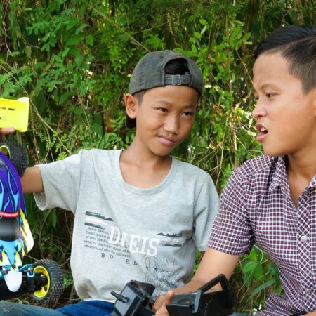 Ultimate Showdown: NERF Gun vs. Nitro Car RC Battle