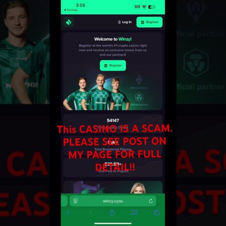 Exposing Windy.Cyou: The Crypto Casino Scam You Need to Avoid!