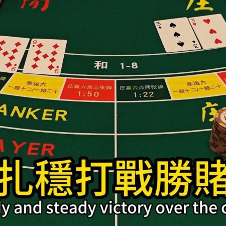 百家樂攻略：穩扎穩打，掌握離場時機成為最強贏家