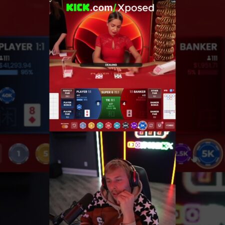 XPOSED $40,000 PLAYER BET ON BACCARAT!! @XposedLIVE  #xposed #gambling #baccarat-“XPOSED: $40,000 Baccarat Bet Shock at XposedLIVE! #xposed #gambling #baccarat”