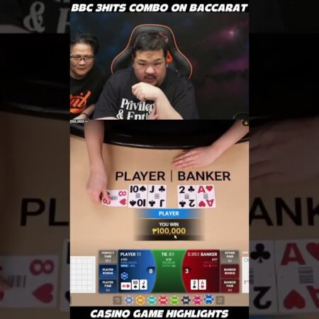 Bigboy Cheng Crushes Baccarat with 3 Insane Hits!” #baccarat #casinogame #bigwin-“Bigboy Cheng’s 3 Incredible Baccarat Wins: Crushing the Casino!