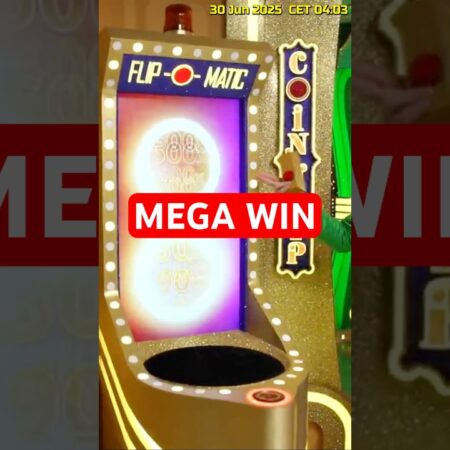 🔵 1000x WIN from one Coin Flip 🔴 #casinoscores #crazytime #coinflip-“🔵 1000x Win from One Coin Flip: #CasinoScores #CrazyTime #CoinFlip”