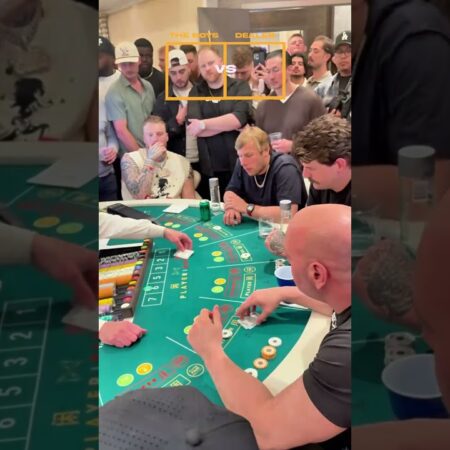 $1,000,000 BACCARAT WITH DANA WHITE, MAXX CROSBY, AND TAYLOR LEWAN!-“Win $1,000,000 Baccarat Challenge with Dana White, Maxx Crosby & Taylor Lewan!”