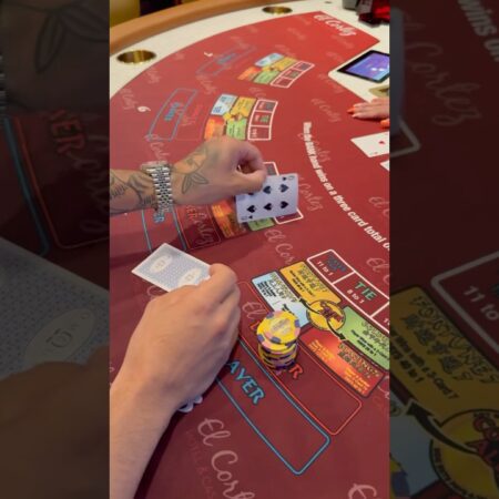 $10,000 on ONE HAND OF BACCARAT…-“Win Big: $10,000 on a Single Hand of Baccarat!”