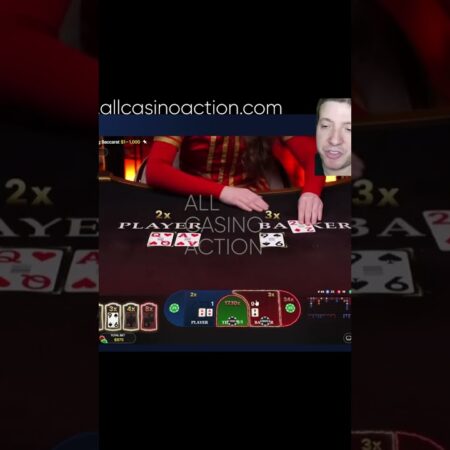 INCREDIBLE MASSIVE MULTIPLIER HIT FOR A HUGE WIN ON EXTREME LIGHTNING BACCARAT!!  #allcasinoaction-“Massive Multiplier Win on Extreme Lightning Baccarat – Huge Jackpot!”