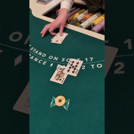 $1,000 blackjack hand! #casino #blackjack #money #slot #slotjackpot #bigwin #baller #lasvegas-“Win Big: $1,000 Blackjack Hands in Las Vegas – Your Path to Casino Riches!”