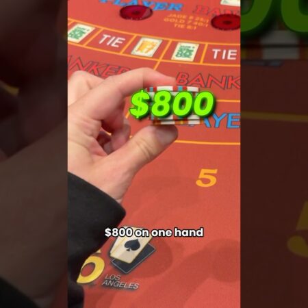 BATTLING THE CASINO (PT. 3) 🥊 #baccarat #casino #gambling-“Batting the Casino: Baccarat Strategies for Success”