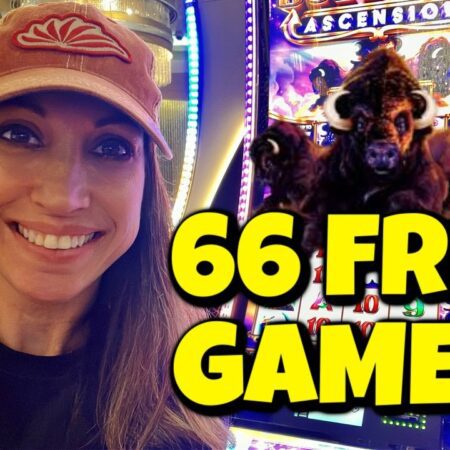 OMG! 😱 I got 66 Free Games on this Buffalo slot machine!-“Unlock 66 Free Games on Buffalo Slot Machine – Thrilling Wins Await!”