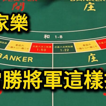 百家樂：常勝將軍這樣打【遠離賭博】-远离赌博：掌握百家乐常胜策略与心态技巧