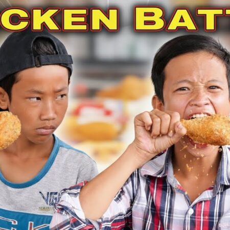 NERF GUN FRIED CHICKEN FOOD BATTLE-“Nerf Gun Fried Chicken Food Battle: Epic Fun for Everyone!”