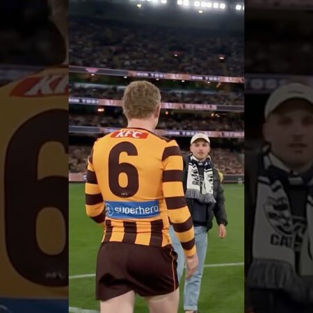 Did the coin toss just claim another hammy? 😅 #afl #footy #funny-“Coin Toss Claims Another Hammy in AFL?! 😂 #Footy #Funny”