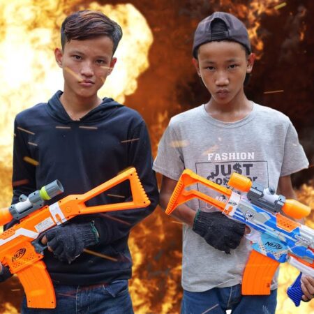 NERF WAR FREE FIRE IS REAL BATTLE 2-“Nerf War: Free Fire Is a Real Battle 2 – Join the Action!”