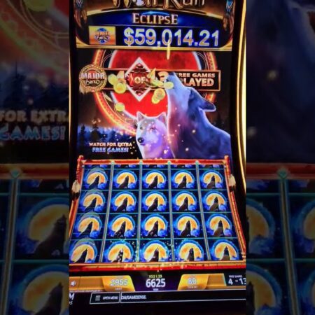 MASSIVE WIN -MAJOR BONUS ON WOLF RUN ECLIPSE #fyp #luckyhoslots #yaamava #slot #casino #grandjackpot-“Massive Win & Major Bonus on Wolf Run Eclipse | Grand Jackpot Awaits!”