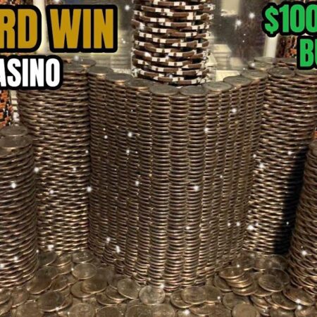 BROKE THE CASINOS RECORD!!! HIGH RISK COIN PUSHER $100,000,000.00 BUY IN!!! (WORLD RECORD) MUST SEE!-“Broke Casino Records: $100M High-Risk Coin Pusher Challenge!”