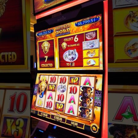 this Buffalo Gold coin bonus gave us a HUGE JACKPOT! #slots #casino #gambling #lasvegas-“Buffalo Gold Coin Jackpot: Our Massive Casino Win!”