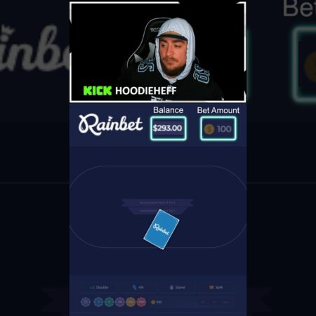 How to make $100 in 20 seconds 🎰 #rainbet #blackjack #casino #gambling #betting #live #reaction-“Win $100 in 20 Seconds: Quick Blackjack Strategy at Rainbet 🎰”