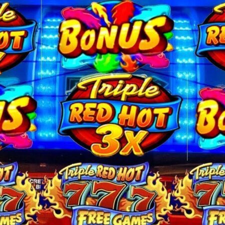 Old School Triple Red Hot 7S W/Free Games 3 Reel Bonus Slot Machine-“Old School Triple Red Hot 7s Slot Machine | Free Games & 3 Reel Bonus”