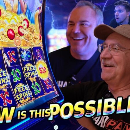 The LUCKIEST Man in the Casino!! This Was Supposed to Happen Once in a LIFETIME!-“The Luckiest Man in the Casino: A Once-in-a-Lifetime Win!”