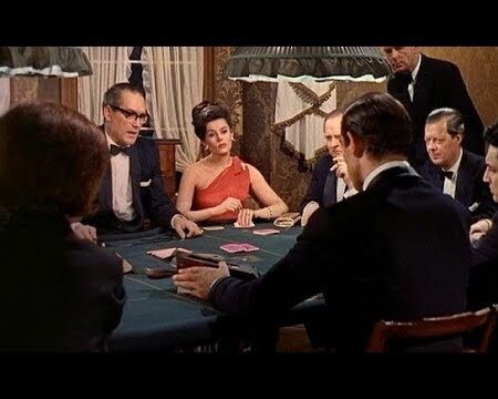 DR NO –  James Bond Plays Baccarat…(HD)-“DR NO: James Bond’s Iconic Baccarat Scene in HD”