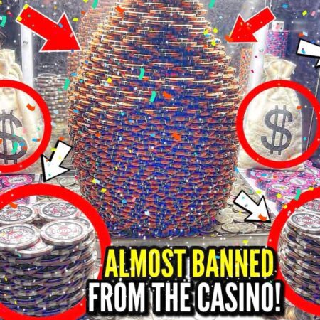 😡ALMOST “BANNED” FROM THE CASINO AFTER THIS HAPPENED! 5 QUARTER CHALLENGE, HIGH RISK COIN PUSHER!-“High-Risk Coin Pusher Challenge: Almost Banned from the Casino!”