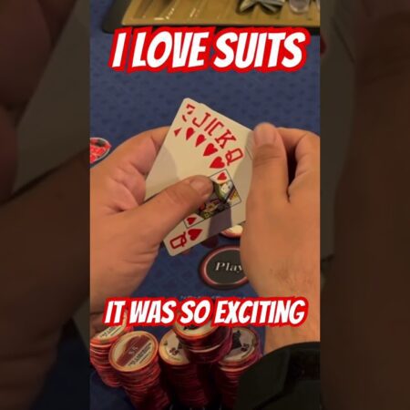 It was so exciting I Love Suits #casino #casinogame #flush #gamblinggames #ilovesuits #shorts-“Exciting Casino Game: I Love Suits – Flush and Fun #Shorts”