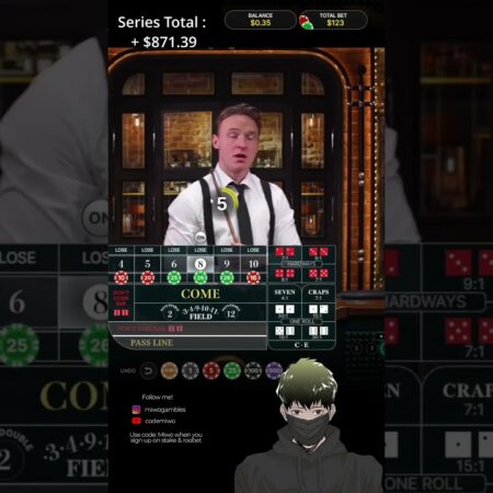 Day 24 playing online craps casino everyday! #roobet #blackjack #casino #gamble #stake-“Daily Online Craps Play: Win Big at Roobet & Stake Casinos!”