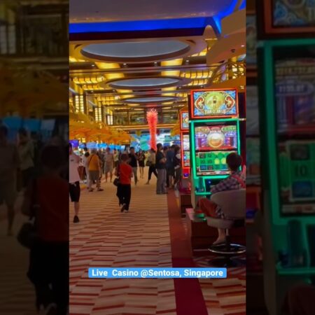 Famous live casino at Singapore sentosa Iland🎰🎰 #money #casino #singapore #business-“Experience the Best Live Casino at Sentosa Island, Singapore 🎰”