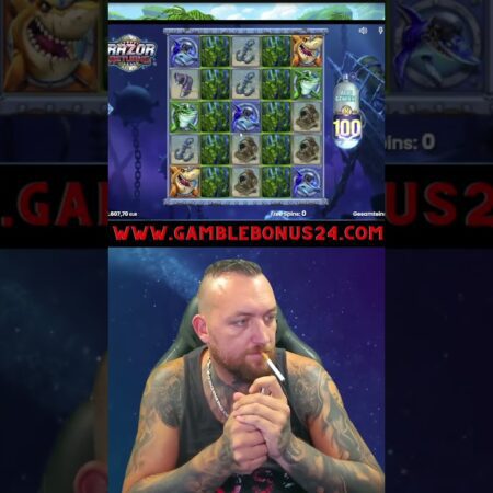 Razor Returns zum dritten!!!🐱100er Multi sharkbonus  #casino  #bonus #deutsch #razor #returns-“Razor Returns: 100er Multi Sharkbonus – Jetzt im Casino! #Bonus #Deutsch”