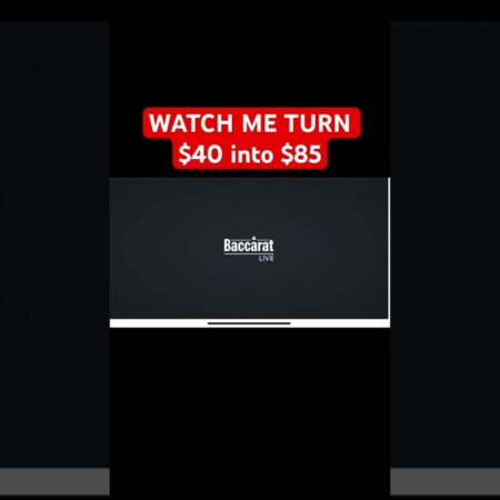 Watch me play online baccarat🤑 $40 into $85 #baccarat #gaming #online-“Watch Me Transform $40 into $85 Playing Online Baccarat”