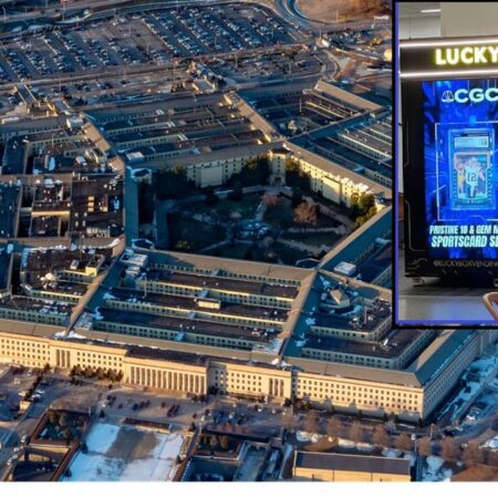 Pentagon Pulls ‘Lucky Box’ Machine After Operator’s Social Media Brag-“Pentagon Removes ‘Lucky Box’ Machine Following Operator’s Social Media Post”