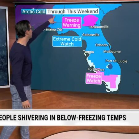 Temps Will Tumble To Record Lows In Florida-“Florida Faces Record-Low Temperatures: Winter Weather Alert”