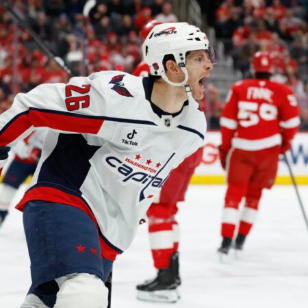 Caps Survive Against Red Wings-“Caps Prevail Over Red Wings: Game Highlights & Analysis”