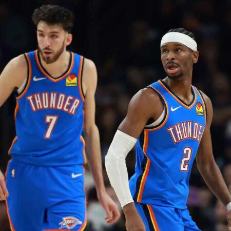 Chet Holmgren reveals SGA’s role in his bounce-back game vs. Pelicans-“Chet Holmgren Highlights SGA’s Impact in Bounce-Back Game Against Pelicans”