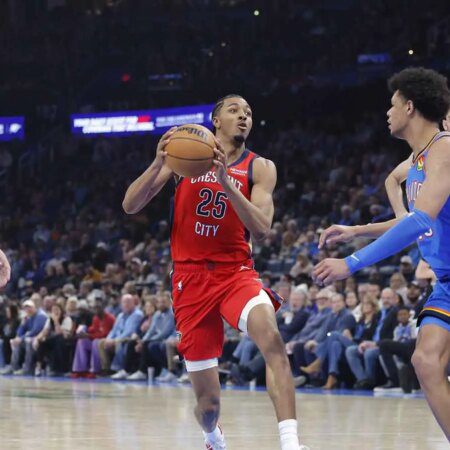 OKC veteran ties career-high with standout defensive performance vs. Pelicans-“OKC Veteran Ties Career-High with Stellar Defense Against Pelicans”