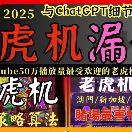Slot Machine  老虎機漏洞🎰2025胜算策略 | 无惧灰控与ChatGPT深入讨论策略细节 #slotmachine-老虎機漏洞2025胜算指南 | 深入探讨策略与灰控应对技巧