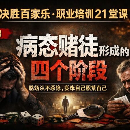 百家乐 职业培训 网络新课 程  第一课  《病态赌徒形是怎么练成的》-《病态赌徒心理解析：百家乐成因与影响》