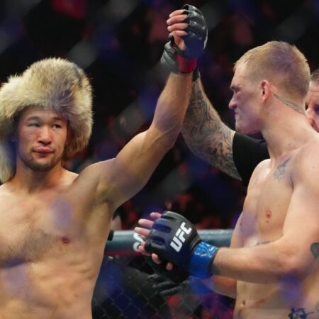 Shavkat Rakhmonov injures knee again, will miss nine months-“Shavkat Rakhmonov Injures Knee Again: Out for Nine Months”