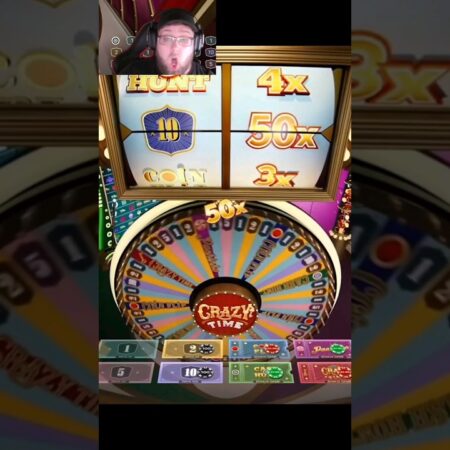 Crazy Time Big Win online casino Reaction When Got 10 With 50X | Part : 06-Crazy Time Big Win Reaction: 10 with 50X | Part 06