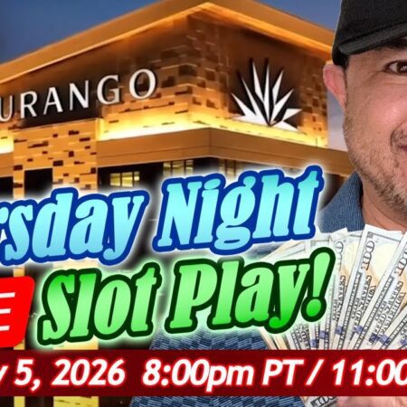 🛑 LIVE Slot Play! Thursday Night Slot Fun from Durango Casino in Las Vegas! #LiveSlots #LiveCasino-LIVE Slot Play: Thursday Night Fun at Durango Casino, Las Vegas! #LiveSlots #LiveCasino