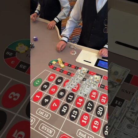 $11000 on one spin of roulette, what’s the biggest bet you’ve seen? #casino #roulette #slots #vegas-“$11,000 Roulette Spin: Incredible Casino Bets You Won’t Believe!”