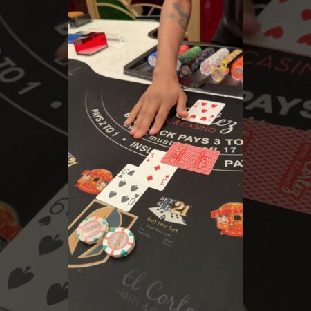Craziest blackjack video ever! 🤯 #fyp #blackjack #casino #gambling #betting #slots-“Unbelievable Blackjack Moments: The Craziest Casino Video Ever!”