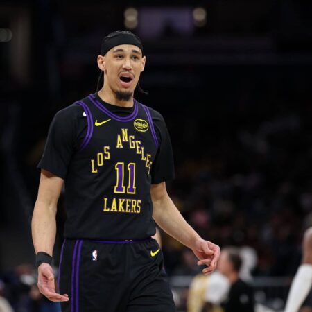Lakers’ Jaxson Hayes suspended one game after shoving Wizards mascot-“Lakers’ Jaxson Hayes Suspended One Game for Shoving Wizards Mascot”
