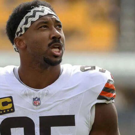 Puka Nacua’s Myles Garrett-Giannis comparison will catch fans’ attention-“Puka Nacua’s Bold Myles Garrett-Giannis Antetokounmpo Comparison Sparks Debate”