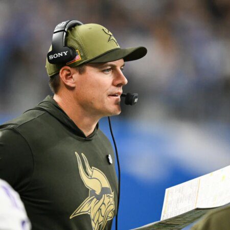 Minnesota Vikings Coach Pushed to Trade for Top Draft QB-“Vikings Coach Advocates for High Draft QB Trade”