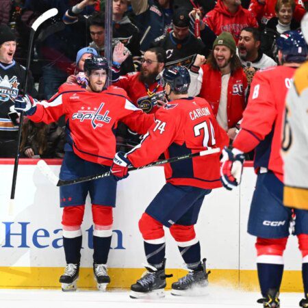 Caps Beat Predators in Dubois’ Return-“Caps Triumph Over Predators in Dubois’ Spectacular Return”