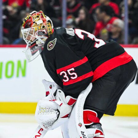 Ullmark Makes Triumphant Return in Senators Win Over Devils-“Ullmark Shines in Senators’ Victory Over Devils”